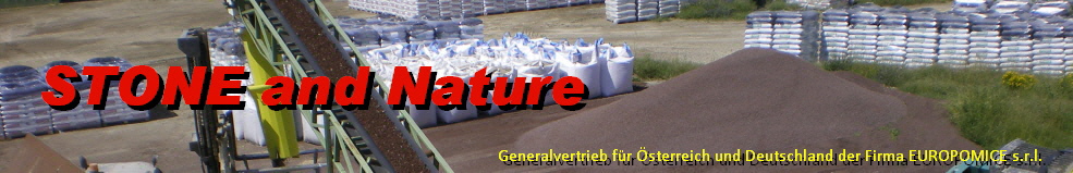 Lavagranulat Tuffsteine vulkanisches Mineralsubstrat